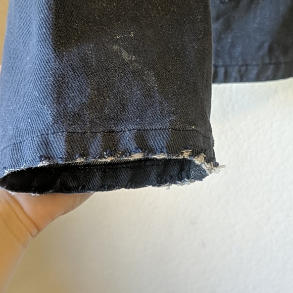 Vintage 60s work wear denim cropped jacket - Picture 8 of 11